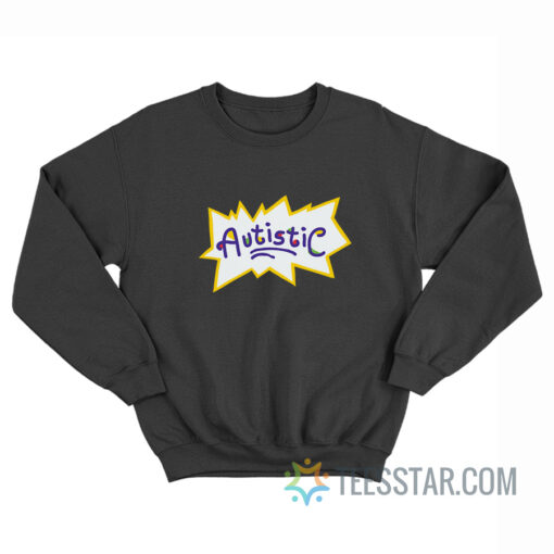 Autistic Rugrats Logo Parody Sweatshirt