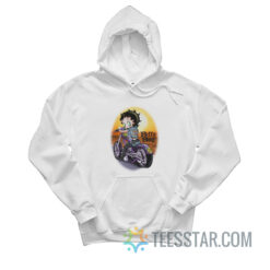 Betty Boop Wild Biker Hoodie