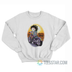 Betty Boop Wild Biker Sweatshirt