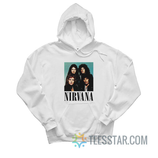 Nirvana Queen Parody Hoodie