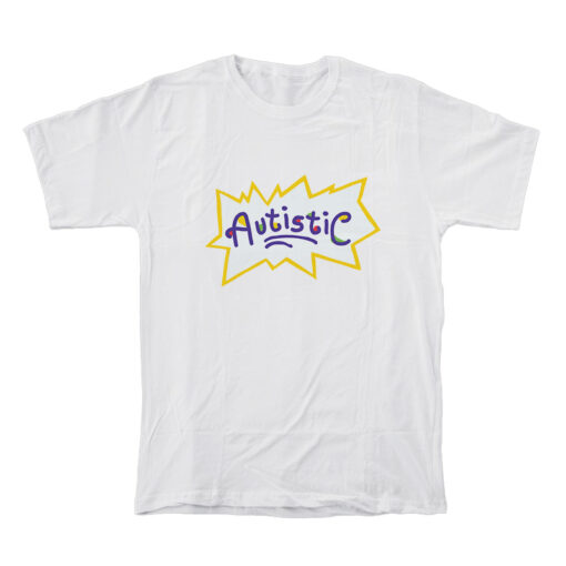 Autistic Rugrats Logo Parody T-Shirt