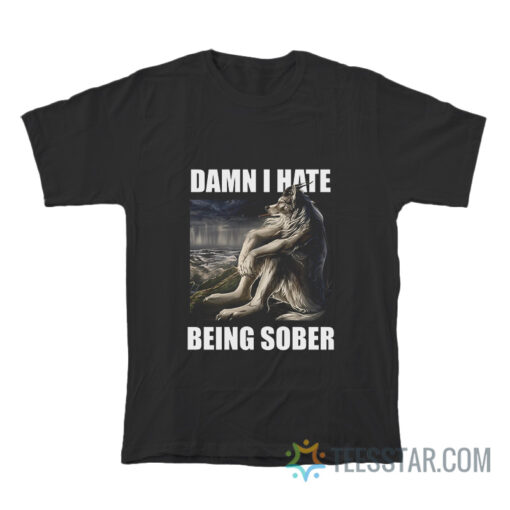 Damn I Hate Being Sober T-Shirt