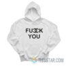 Chanel Fuck You Logo Parody Hoodie