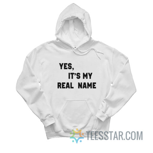 Chevy Chase Yes It's My Real Name Hoodie