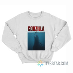 Godzilla Jaws Parody Sweatshirt