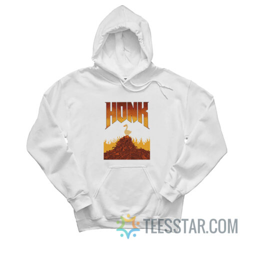 Honk Doom Goose Parody Hoodie