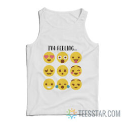 I'm Feeling Emoticon Mood Swings Tank Top