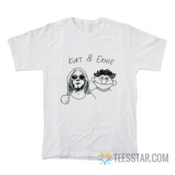 Kurt Cobain And Ernie Sesame Street Meme T-Shirt