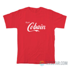 Kurt Cobain Coca-Cola Logo Parody T-Shirt