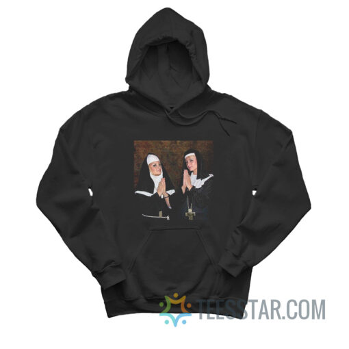 Paris Hilton And Nicole Richie Nuns Hoodie