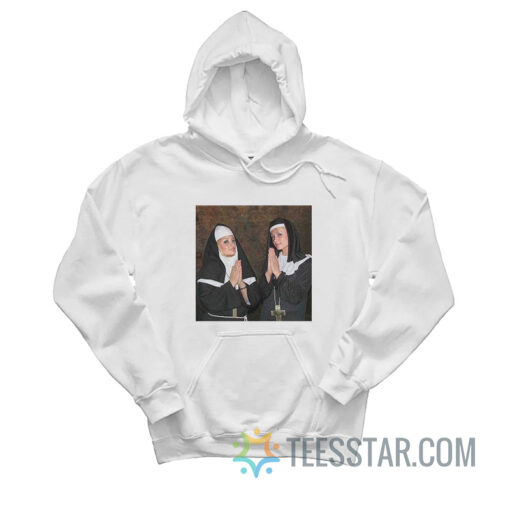 Paris Hilton And Nicole Richie Nuns Hoodie