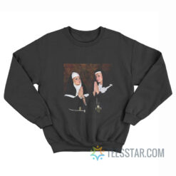 Paris Hilton And Nicole Richie Nuns Sweatshirt