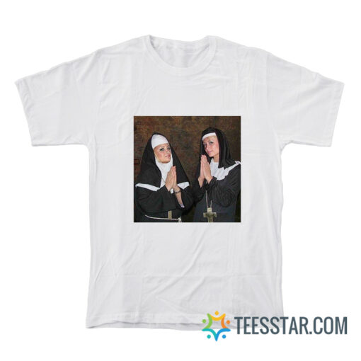 Paris Hilton And Nicole Richie Nuns T-Shirt