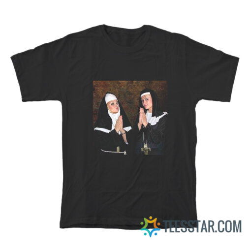 Paris Hilton And Nicole Richie Nuns T-Shirt