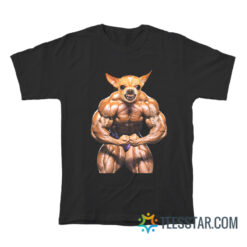 Sisley Chihuahua Body Builder Dog T-Shirt