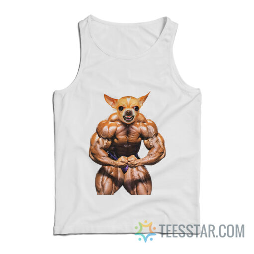 Sisley Chihuahua Body Builder Dog Tank Top