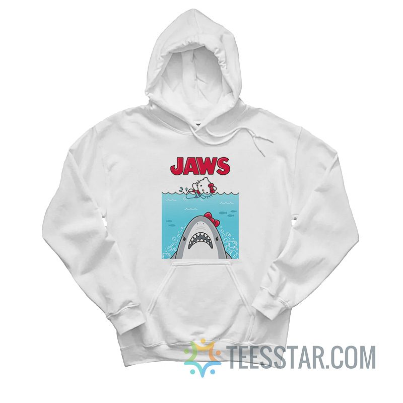 Universal Studios Hello Kitty x Jaws Hoodie - Teesstar.com