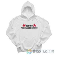 CEO Of Procrastinating Hoodie