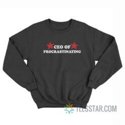 CEO Of Procrastinating Sweatshirt