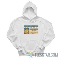 Garfield Fat Cat License Card Hoodie