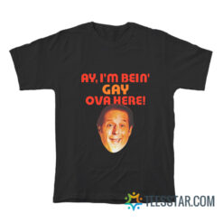 Sean Rinaldi For Comptroller Ay I'm Bein' Gay Ova Here T-Shirt