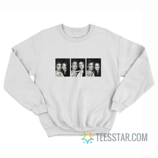 Robert Pattinson Kristen Stewart Photo Booth Sweatshirt