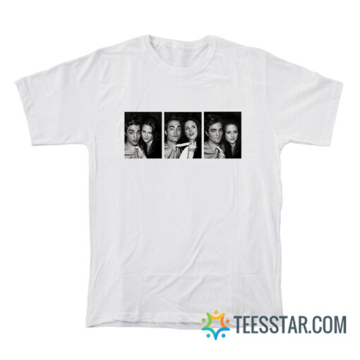 Robert Pattinson Kristen Stewart Photo Booth T-Shirt