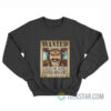 Roger's Wanted Poster One Piece Netflix Sweatshirt