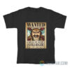 Roger's Wanted Poster One Piece Netflix T-Shirt