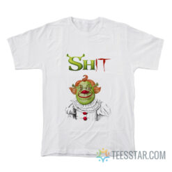 Shit Shrek X IT Pennywise T-Shirt