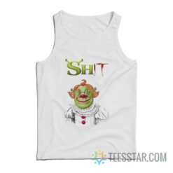 Shit Shrek X IT Pennywise Tank Top