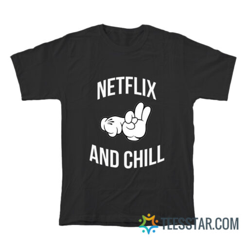 Netflix And Chill Sex Icon Funny T-Shirt