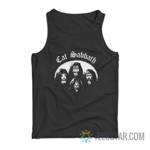 Funny Cat Sabbath Tank Top