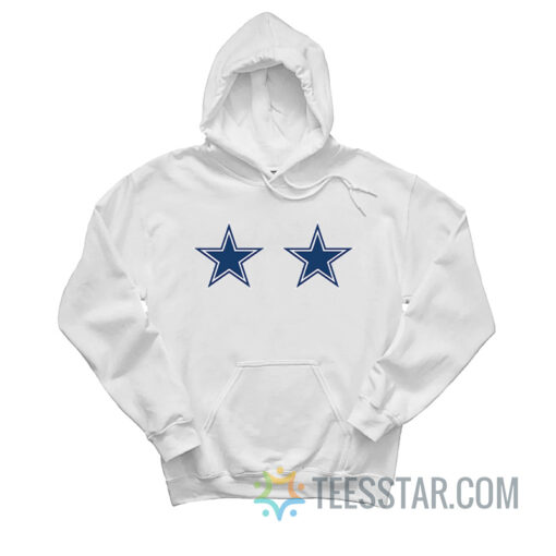 Dallas Cowboys Star Boobs Hoodie