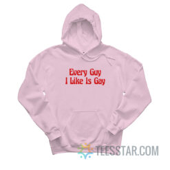 Every Guy I Like Is Gay Hoodie