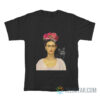 Frida Kahlo Black Cat T-Shirt