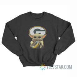 Green Bay Packers Baby Yoda Sweatshirt