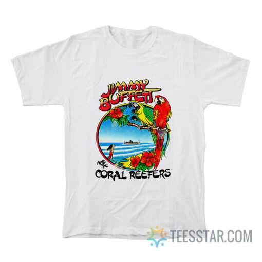 Vintage Jimmy Buffett And The Coral Reefers T-Shirt