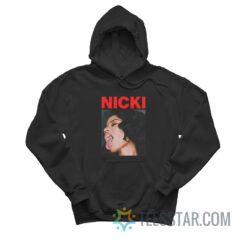 Nicki Minaj Sticking Out Tongue Hoodie