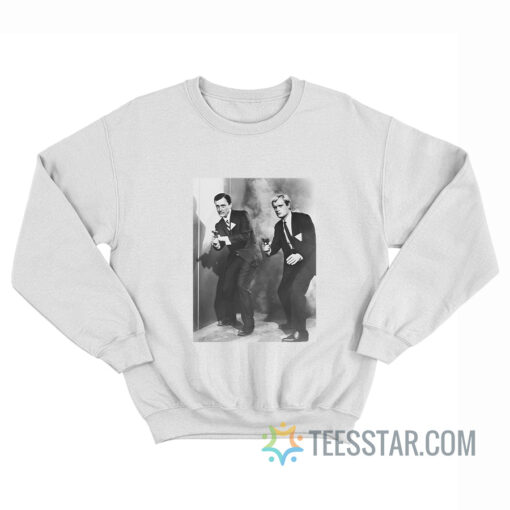 Robert Vaughn And David McCallum Guns Sweatshirt