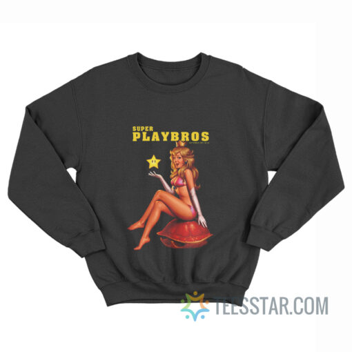 Super Playbros Princess Peach Sweatshirt