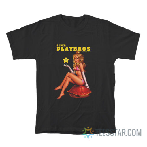 Super Playbros Princess Peach T-Shirt