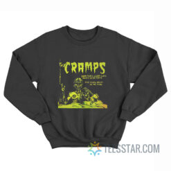 The Cramps Sometimes Good Guys Don't Wear White Sweatshirt