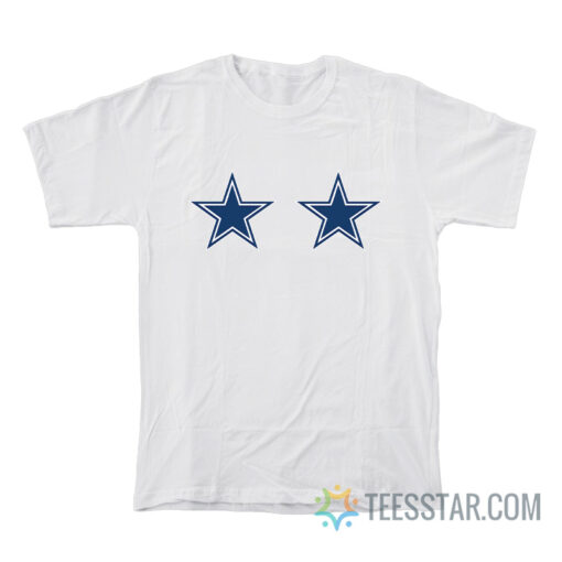 Dallas Cowboys Star Boobs T-Shirt