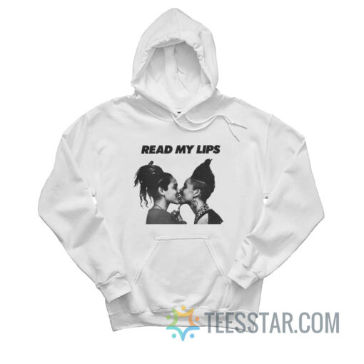 Gran Fury Read My Lips Girls Hoodie