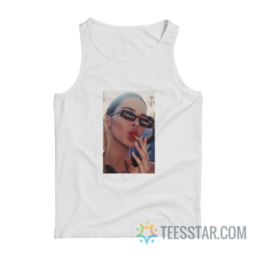 I Don't Care Kendall Jenner Sunglasses Tank Top