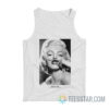 Marilyn Monroe Mustache Life Is A Joke Tank Top