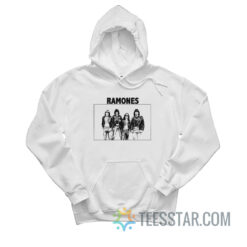 Ramones Silhouette Illustration Hoodie