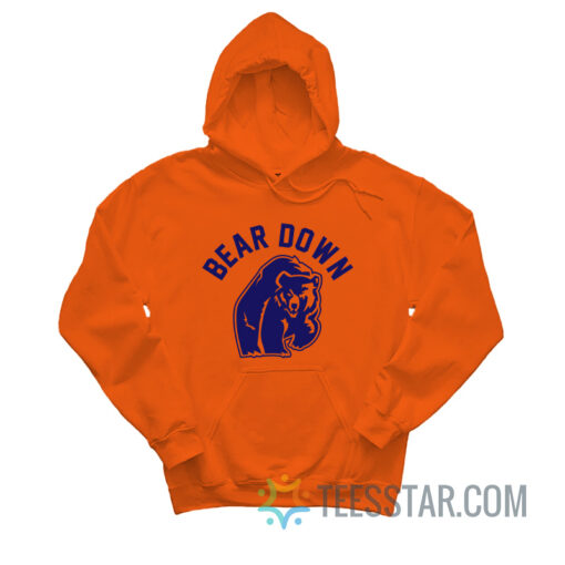 Chicago Bears Down Bear Hoodie