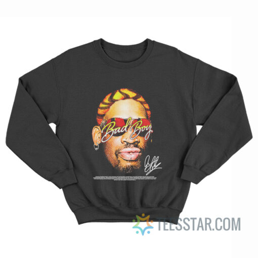 Dennis Rodman Bad Boy Shades Sweatshirt